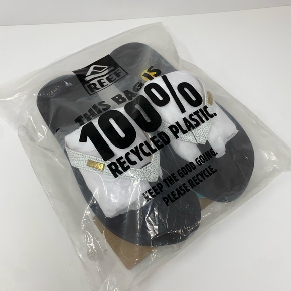 Reef Women’s Star Cushion Sassy White Flip Flop Open Toe Sandals Size 6 New - Picture 10 of 10